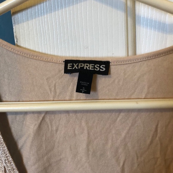 Gold Sparkle Knit Tank - Picture 3 of 3